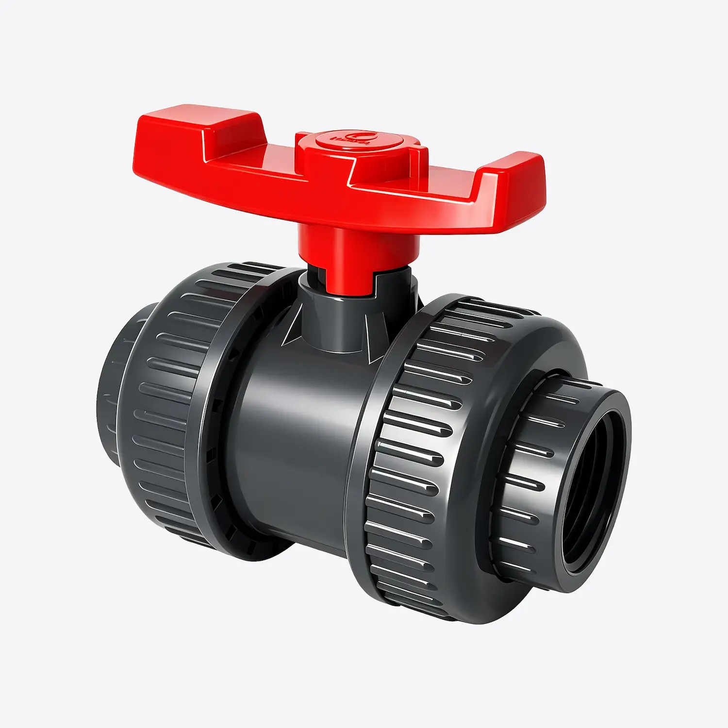 PVC-U-Double-Union-Ball-Valve-(True-Union-Design)4 1 PVC U Double Union Ball Valve True Union Design4